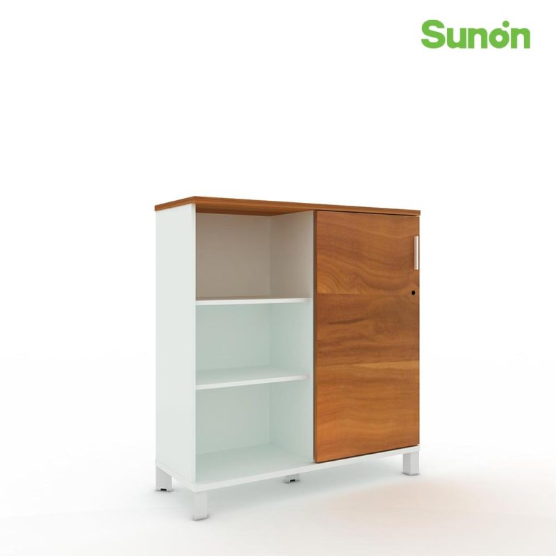 E-Half Sliding Door File Cabinet 2 no master