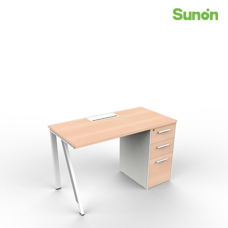 Lipa Staff Desk with Cabinet