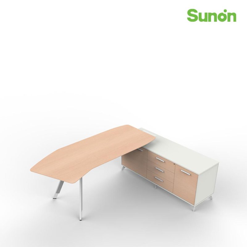 Lipa Manager Desk with Cabinet